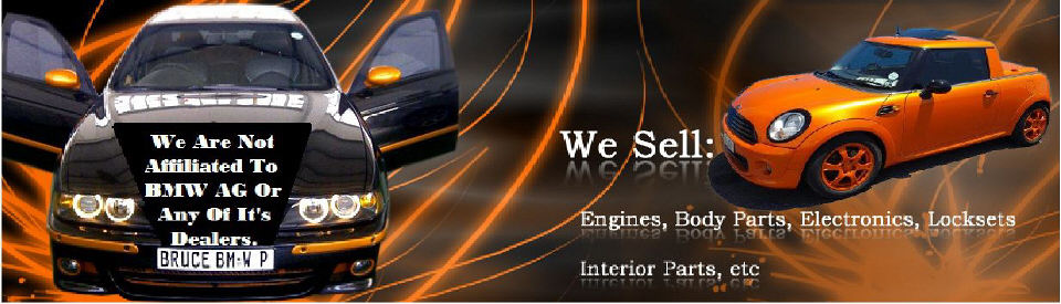 We sell engines, body parts, electronics, locksets, interior parts, etc.